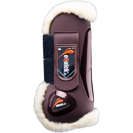 Voorrugbeschermers voor paarden eQuick eLight fluffy