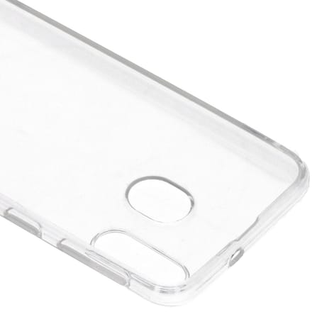 Finnacle - stijlvolle Softcase Backcover - geschikt voor Samsung Galaxy A40 - Strak design, optimale bescherming - Transparant