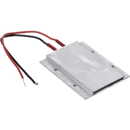 1 plaque chauffante thermostatique à élément chauffant PTC à température constante 220 V 110 W 220 °C white