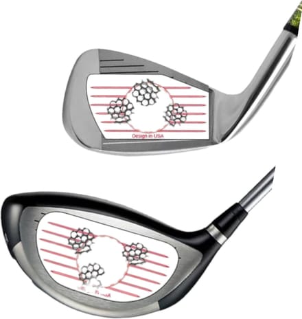 Jobber Sports Golf Impact Stickers - Strike Training 50 Stuks