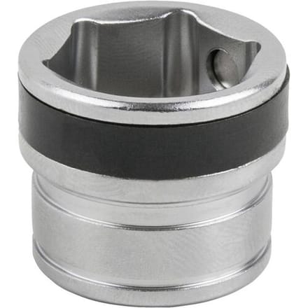 KS Tools 150.1404 Olieservice-zeskant-steekdop met magneet, 13 mm