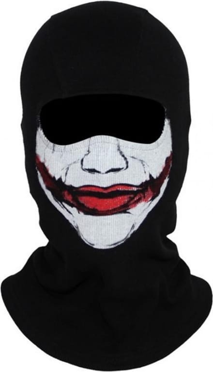 Finnacle -Zwarte Bivakmuts - Winddicht Motor Gezichtsmasker - Ghost Ski Masker - Balaclava