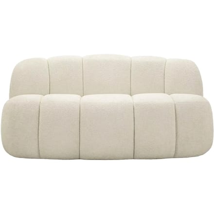 Bank Ball 2 Seat Sofa' White 145×80×69 cm