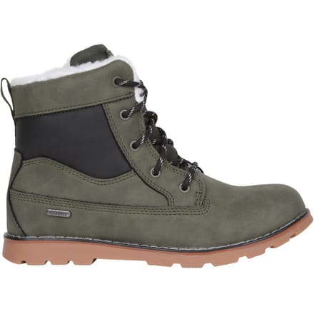 Mountain Warehouse Kinder Chestnut Borg Waterdichte Casual Boots (Khaki Groen)