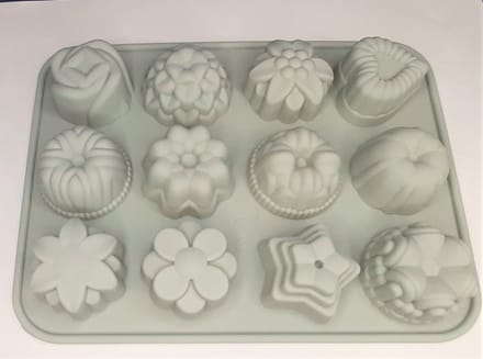 EIZOOK Silicone fruit bloem cake bak ijs vormen | Grijs