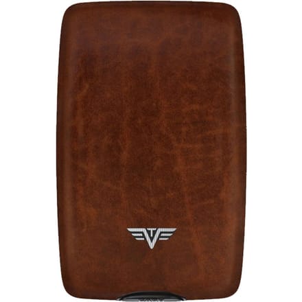 Tru-Virtu Wallet CASH & CARDS Natural Brown