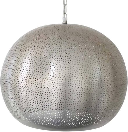 Safaary - Oosterse Hanglamp Nikkel Goud Gauri Ø 46 x 40cm