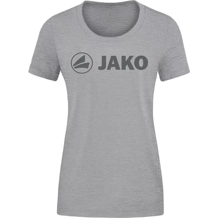 Jako Promo T-Shirt Dames - Lichtgrijs Gemeleerd | Maat: 34