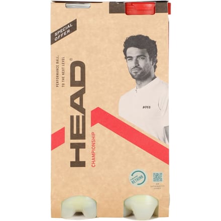 Head Championship Novak Djokovic Tennisball (2x 4-can)