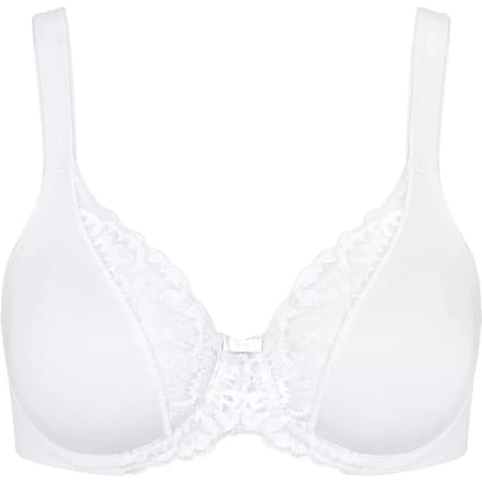 Triumph Modern Lace+Cotton W Vrouwen Beha - WHITE - Maat E90