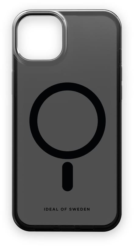iDeal of Sweden Clear Case MagSafe iPhone 15 Plus Tinted Black
