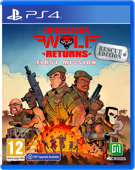 Operation Wolf Returns: First Mission (Rescue Edition) - Sony PlayStation 4 - Action