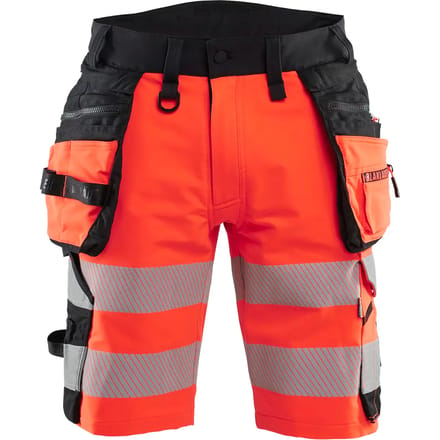 Korte hoge zichtbaarheid stretch 4D Blaklader