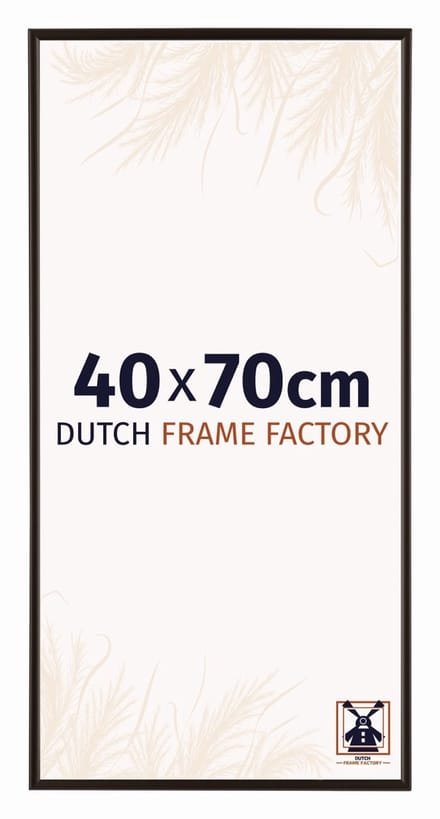 Fotolijst 40x70 cm - Kunststof - Antraciet - Easy