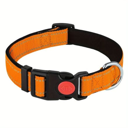 Reflecterende hondenhalsband van neopreen (maat M)