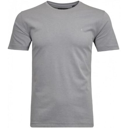 Ragman T-Shirt Softknit Round Neck Silver / male