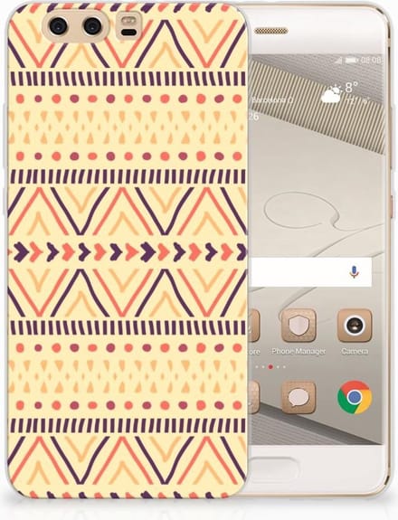 Huawei P10 Plus TPU bumper Aztec Yellow