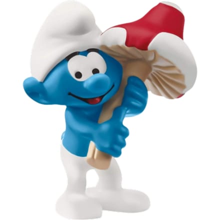 schleich de Smurfen - Smurf met gelukspaddenstoel - 20819