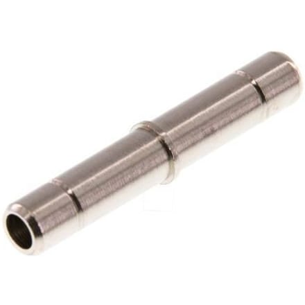 6mm Plug-in Connector Messing FKM [10 Stuks]