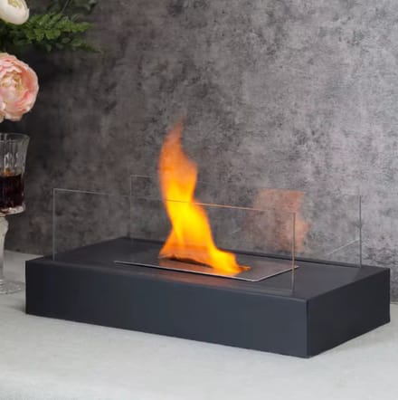 Vuurkorf – Tafelhaard & Terrashaard – Binnen & Buiten – Veilig & Stijlvol Design - Bio Ethanol