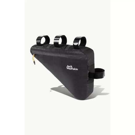 Jack Wolfskin Morobbia Triangle Bag - Frametas (Bikepacking) 27 cm (flash black)