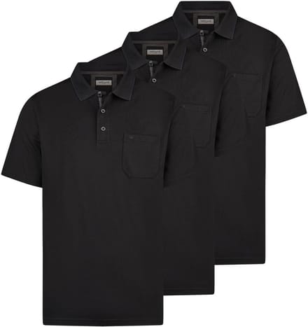 Redmond Heren poloshirt 3 pack Basic