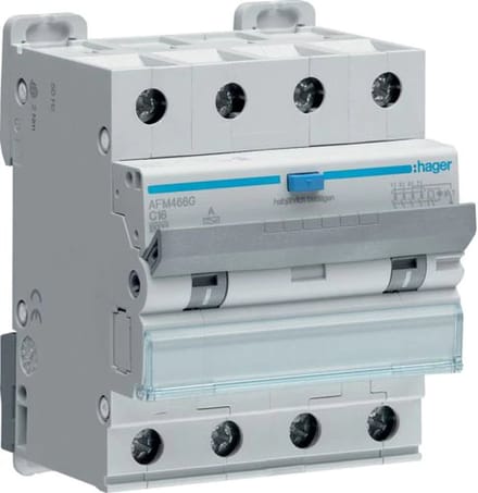 Hager HACO Aardlekschakelaar - AFM466G - E375M