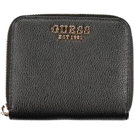 GUESS portemonnee Gregoria SLG Small Zip Around Wallet Black zwart