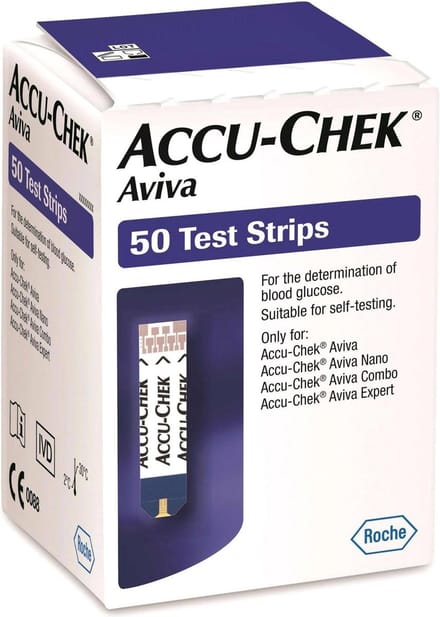 Accu-Chek Aviva teststrips  50 stuks
