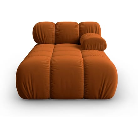 Modulair-chaise longue Tropea rechts velvet | Milo Casa
