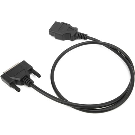 Diagnostische OBD2 Mannelijk naar DB25 Mannelijk Kabeladapter 16-pins 102cm 40in Vervanging voor SBB V33 Sleutelprogrammeur gray