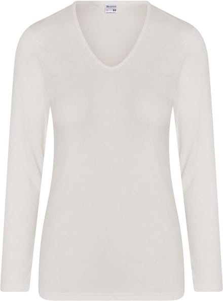 Beeren dames thermo shirt Lange mouw Wit - maat S