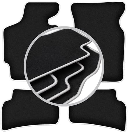 CARLUX-SILVER automatten voor: Mazda Xedos 6 sedan (1992-1999)