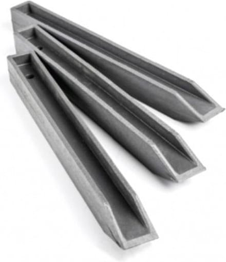 BERA Grondpennen voor ECO Edge kantopsluiting - 30 cm - Set van 10 stuks - Grijs