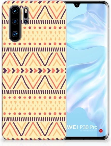 Huawei P30 Pro TPU bumper Aztec Yellow