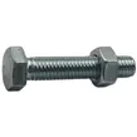 Sencys Zeskantbout Met Moer - Staal - M8x40 Mm