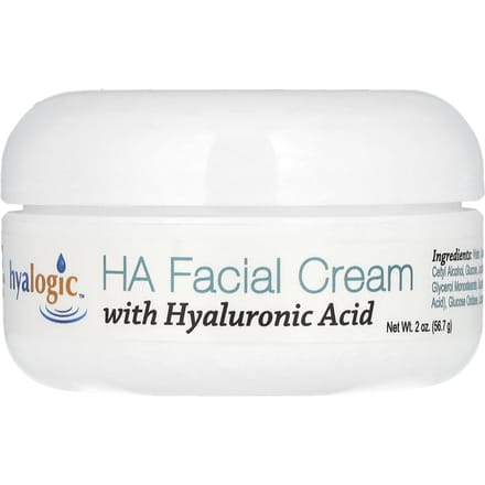 Crème visage Hyalogic HA, à l'acide hyaluronique, sans parfum, 57 ml (56,7 g) white