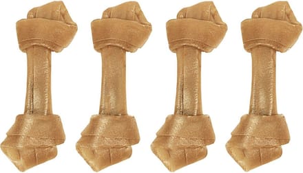 Flamingo - Hondensnack Knoopbeen - 180 gr - 4 stuks x 12 cm