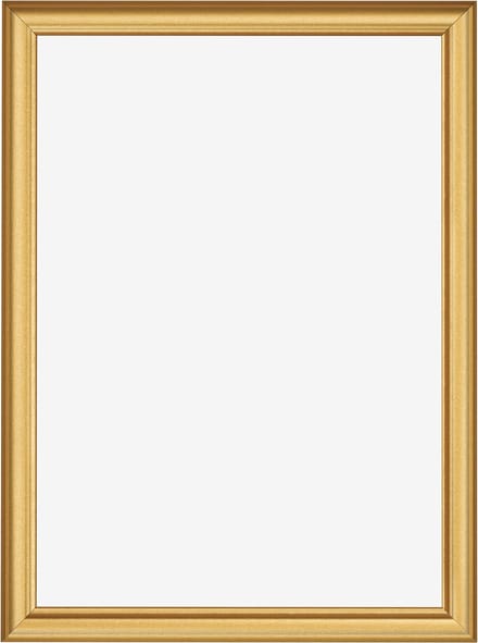 Fotolijst 40x60 cm - MDF - Goud Mat - Limburg