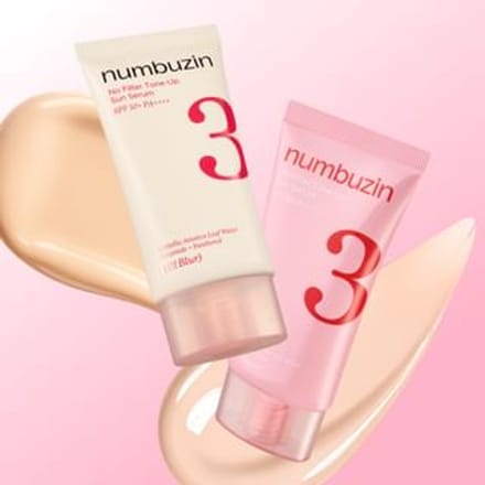 numbuzin No.3 Sérum Solaire Éclaircissant Sans Filtre 50ml (2 couleurs) 02 Glow