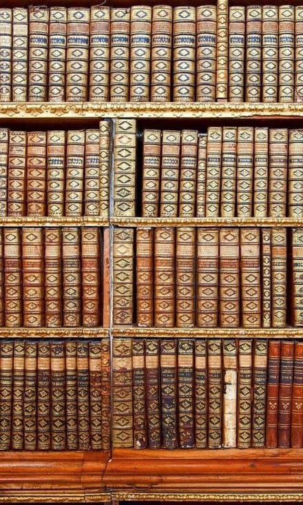 Fotobehang - Library 150x250cm - Vliesbehang