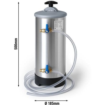 GGM Gastro Wasserenthärter/Entkalker - 12 Liter Zilver