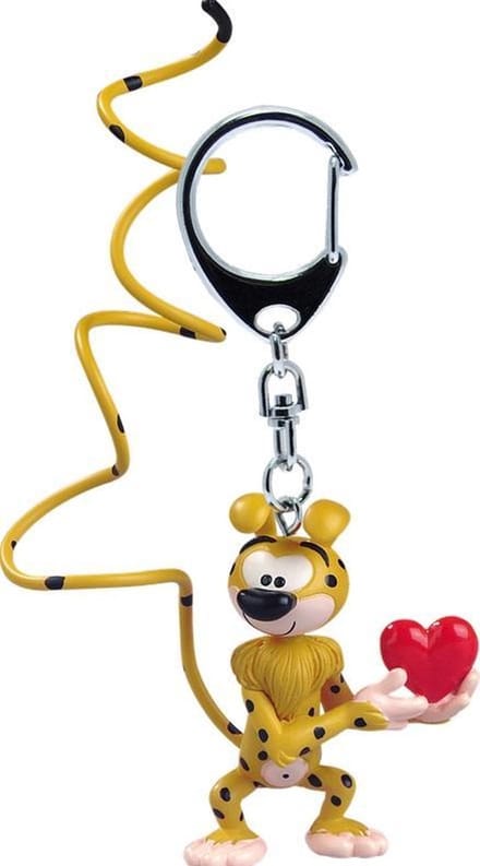 Plastoy: Sleutelhanger Marsupilami Hart 12 Cm