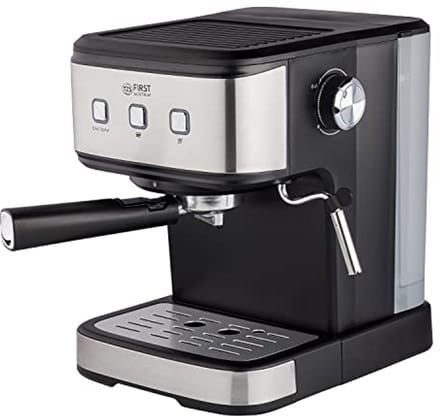 Espresso Zeefdragermachine met Melkopschuimer en 1,5L Watertank