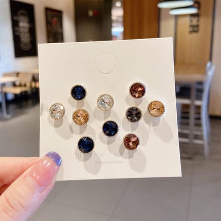 10 Stuks Dameskleding Broche Set Parel Strass Broches voor Dames Reversspeld Aansnoer Taille Speld DIY Accessoires white