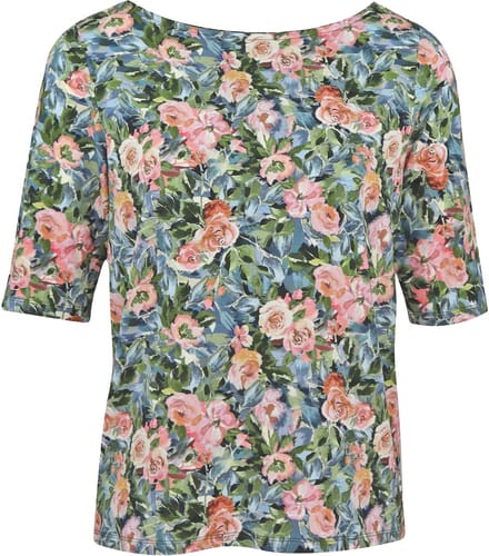 Princess goes Hollywood - bloemen t-shirt - maat 36