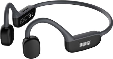 Imperial BluTC Active 2 - Bone Conduction Headphone – Open-Ear Sport Oortjes - Draadloos - Bluetooth - Zwart