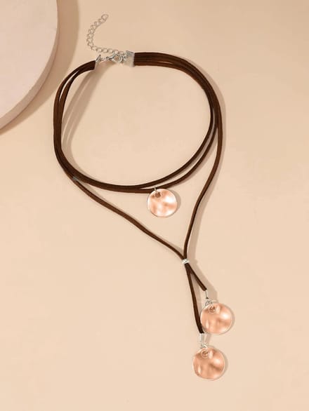 Sorprese Ketting - Paris - Bruin - Ketting Dames - cadeau - Model Y