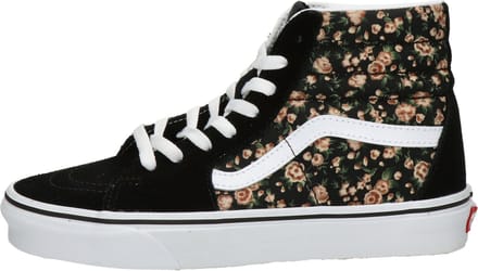 Vans SK8-HI Rose Dream dames sneaker - Zwart multi