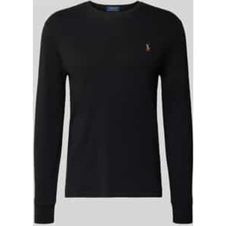 Regular fit shirt met lange mouwen van pure katoen model 'PIMA'